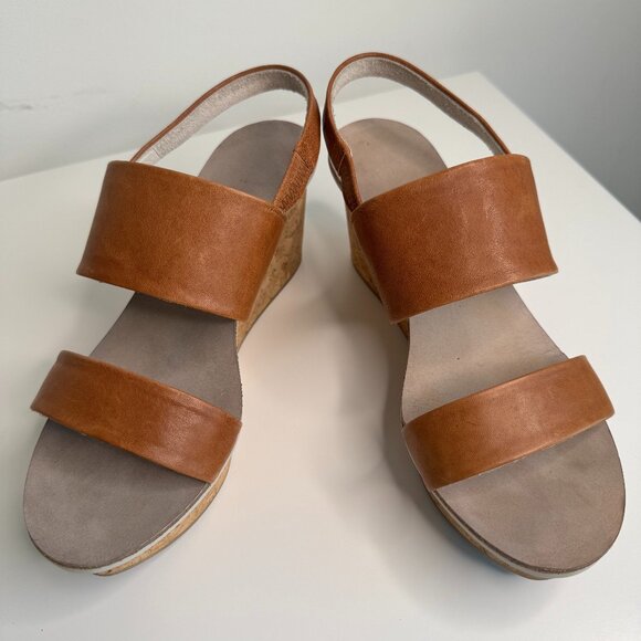 Coclico Mandrake wedge sandal, tan, size EU 39 - Picture 2 of 10